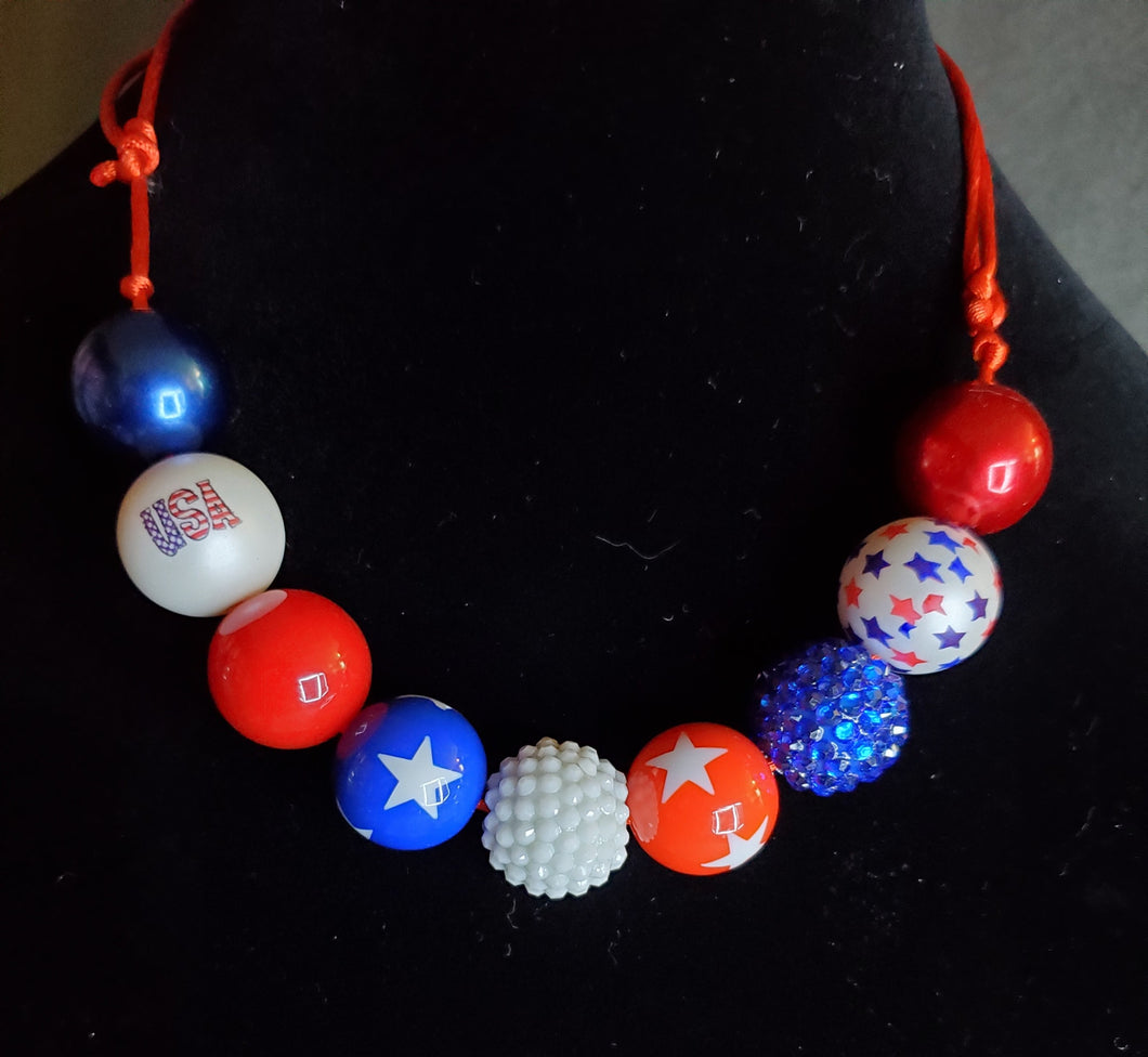 USA,  Stars, red, white, blue